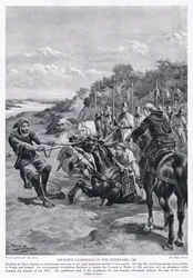 Girladus Cambrensis in the quicksand AD1188